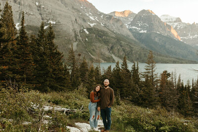 Glacier National Park Couples Session Emily and Stephen 3-80