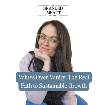Tara Leson, a multi-passionate entrepreneur, strategist, and podcast host, to talk about scaling businesses with systems, strategy, and values-led growth, on the Branded Impact Podcast.