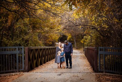 Frisco Outdoor Family Photos at the Park