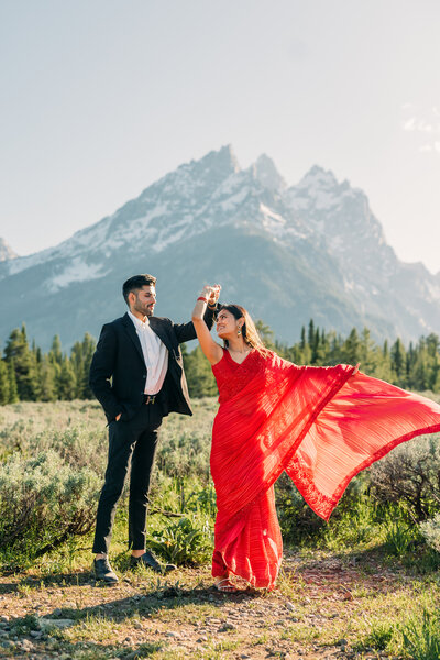Cascade Canyon photo session Grand Teton National Park