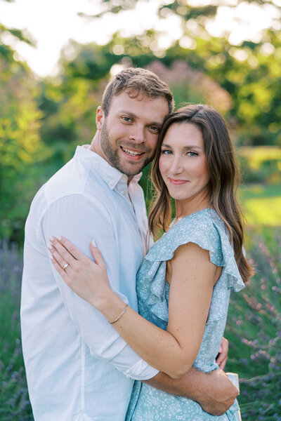 Colonial Park Gardens New Jersey Engagement picture