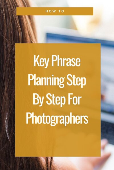 Keyphrase planning for photographers