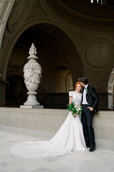 Elegant Wedding t at the Luxurious San Fransico City Hall California Venue