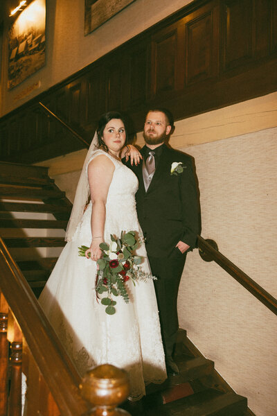 NH wedding photographer bride and groom portrait