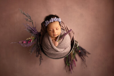 Newborn photography taken in studio yucaipa ca