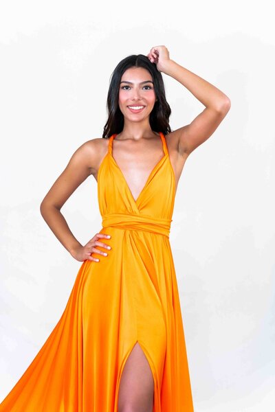 Flying Dress Orange