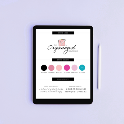 Custom brand and website design for online course creator by Jessie Richards