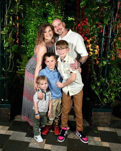 Bre on a cruise with her family