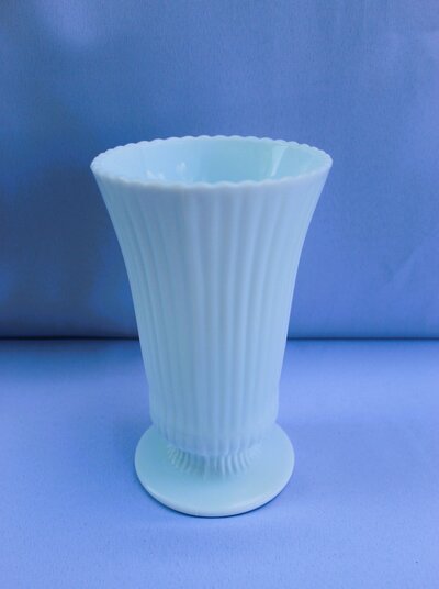 milk glass vase rental