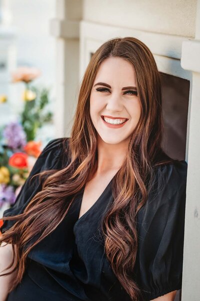 Karissa Smiling at Camera | CM Promotions Dallas Wedding Planner