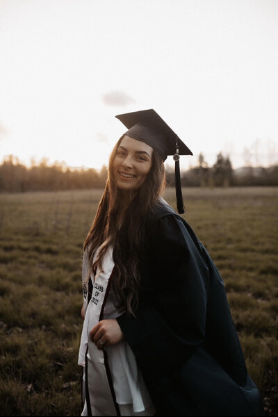 I graduated with my Bachelor's Degree in Business Management.