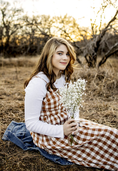 Senior girl in Plano texas