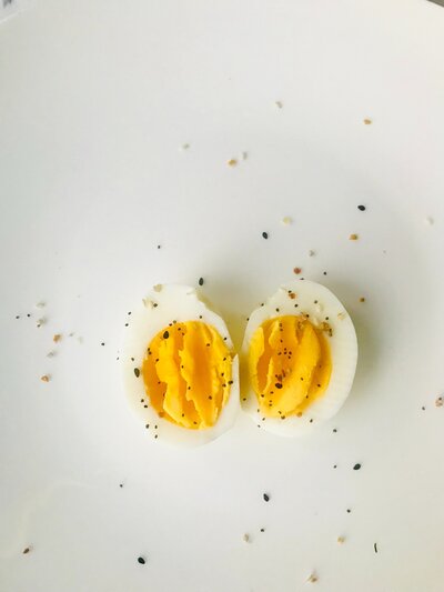 Hard boiled eggs are a healthy and delicious way to start your day