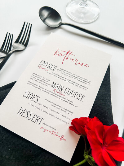 Pastel green theme for audio guest bok place mat signage by State of Elliott