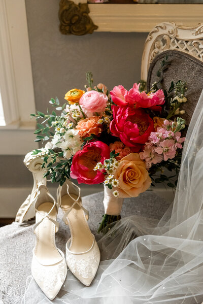 wedding details at Pattison House