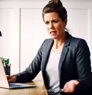 Ginny Jennings Invisible Professional Animated Ad by www.ai-gen.studio