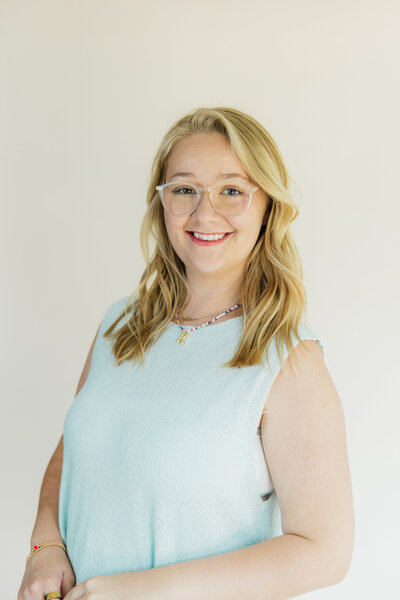 Katy Johnson, a designer for J. Alexandria Creative