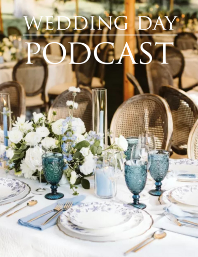 Wedding reception table set for dinner with simple, elegant decor in a refined setting.