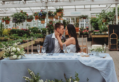 Intimate elopement in Mount Vernon, Washington, Pacific Northwest.