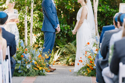 Outdoor Art club wedding mill valley