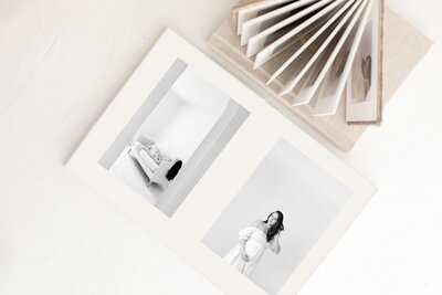 preserving boston maternity portraits with albums