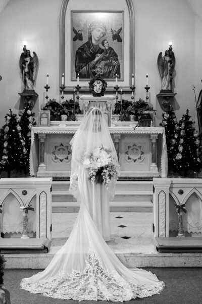 Wedding Day Rosary Bride and Groom