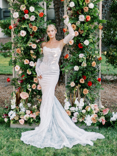 flat lay of wedding details bysanta barbara wedding photographer for luxury weddings