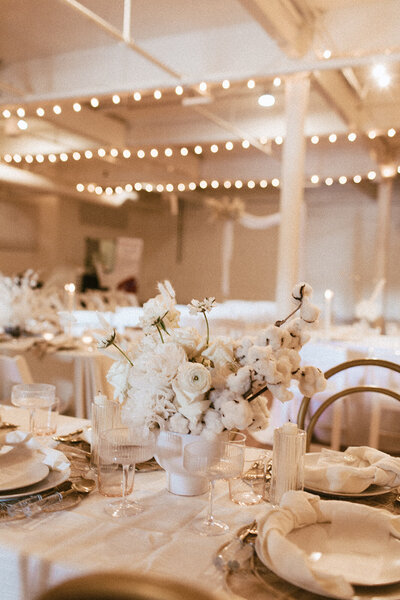 luxury reception at Luce Loft in San Diego