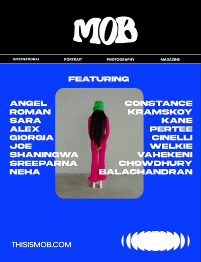 Jeevan portraits Publication in MOB Magazine