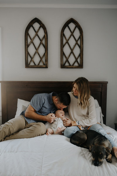 Midwest Family Photographer In-Home Newborn