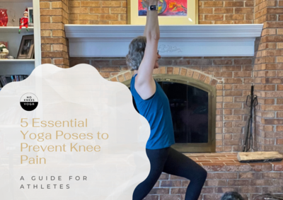 thumbnail of page of free guide, 5  Essential Yoga Poses to Prevent Knee Pain