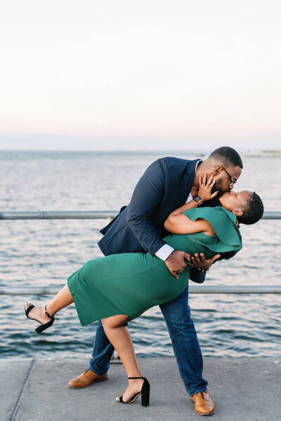 Zach and Khrisan - Proposal - Picnic Isalnd Park - Alaina René Photography -175