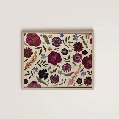 Archive Floral Preservation 18x24 pressed floral frame.