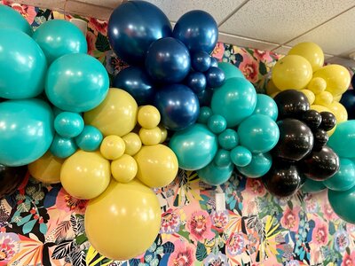 My Pop Up Party gallery including balloon installations and themed tent parties