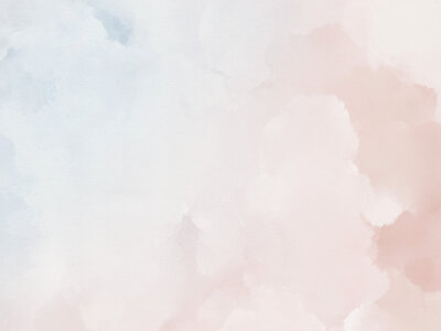 Pale blue and pink watercolor background