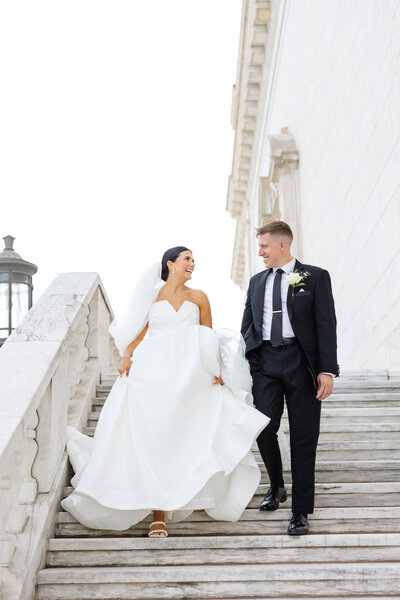 Michigan wedding photographer, DIA bride and groom photos  