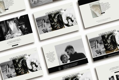 Lennon Palmer Showit home page—story-first structure with refined typography and intuitive flow guiding visitors from intrigue to inquiry (5)