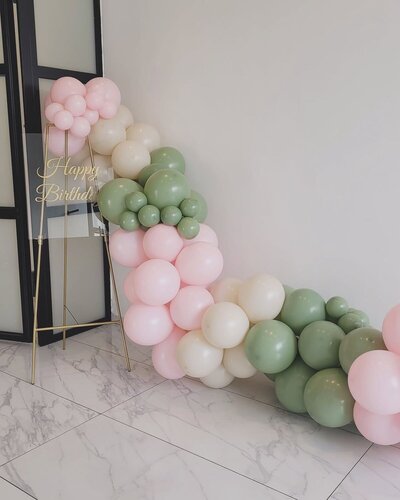 pink number balloon for birthday party in westchester