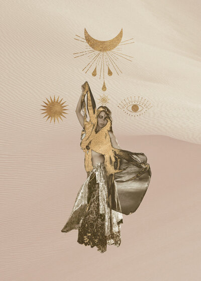 zodiac collage