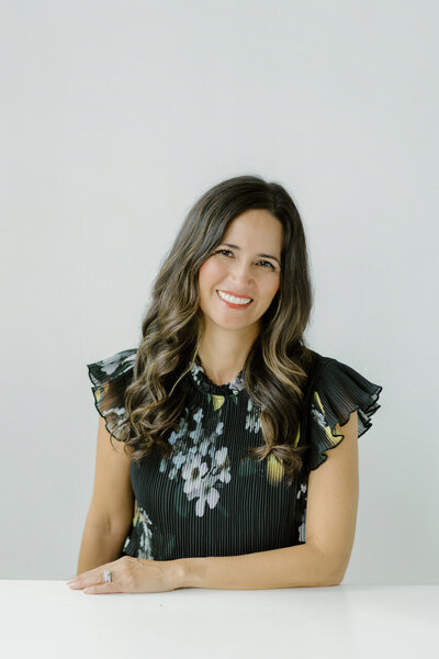 Woman smiling at the camera