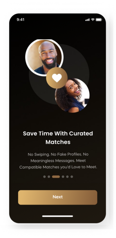 invitation only dating app for black singles