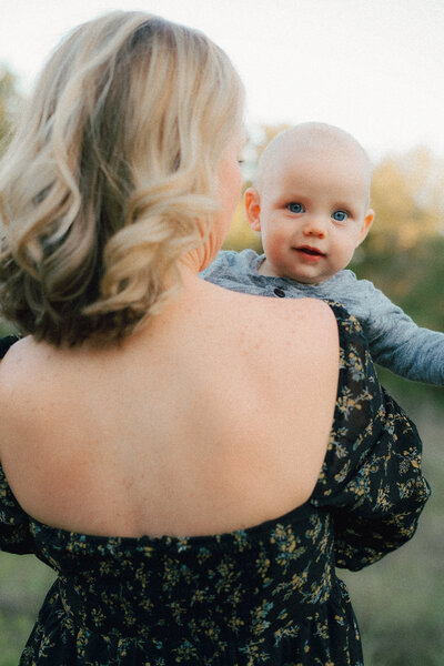 Sweet little baby hand taken by Austin Newborn Photographer