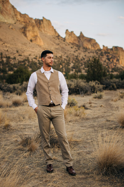 smith rock elopement photography