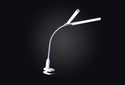 Daylight company portable lamp with clamp for stand