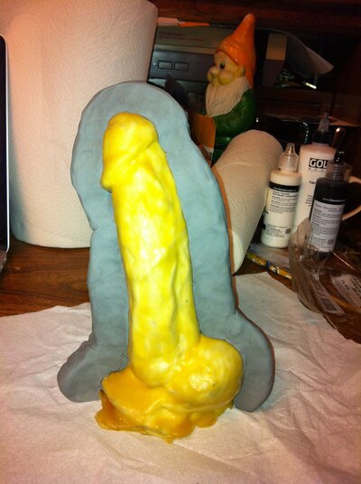 Brent Ray Fraser Penis Mold Making 03