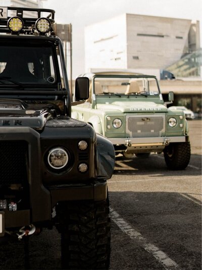 Custom Land Rover Defenders built in the USA