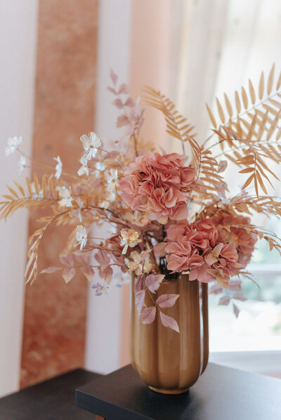 Composition florale hôtel