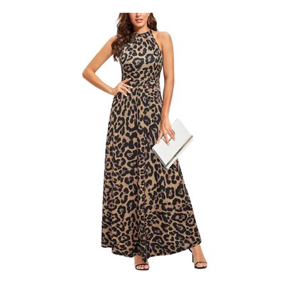 Cheetah print maxi dress. | How Married Are You?!
