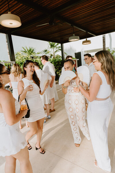 bride and groom kissing at golden hour