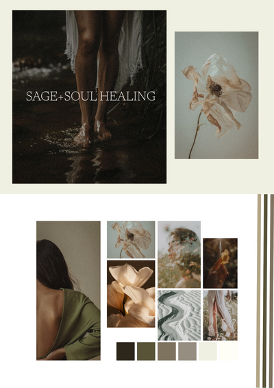 Sage + Soul Healing Moodboard